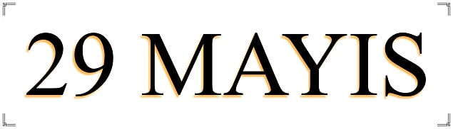 29 Mayıs