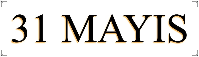 31 Mayıs