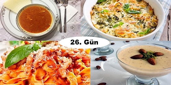 'Akşam İftara Ne Pişirsem?' Diye Düşünmeyin! Ramazan'ın 26. Günü İçin İftar Menüsü Önerisi