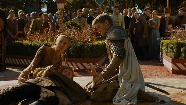 5. Когда Джофри был отравлен на собственной свадьбе!