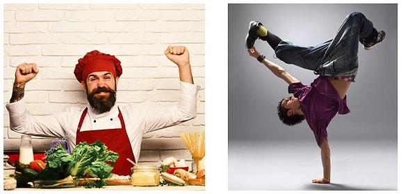 9. Вы бы предпочли, чтобы мужчина умел готовить или танцевать?