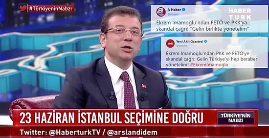 İmamoğlu'ndan Açıklamalarını Çarpıtan Sitelere Tepki: 'İftiralarla Bana Kara Çalmaya Çalışıyorlar'