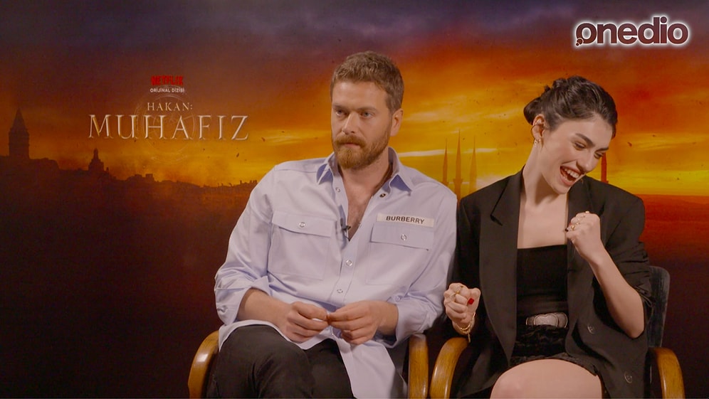 Hakan Muhafız'ın Oyuncuları Hazar Ergüçlü ve Engin Öztürk'le Röportaj Yaptık!