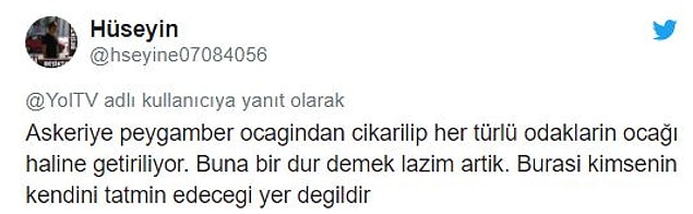 Tepki çeken görüntüler Twitter'da TT oldu