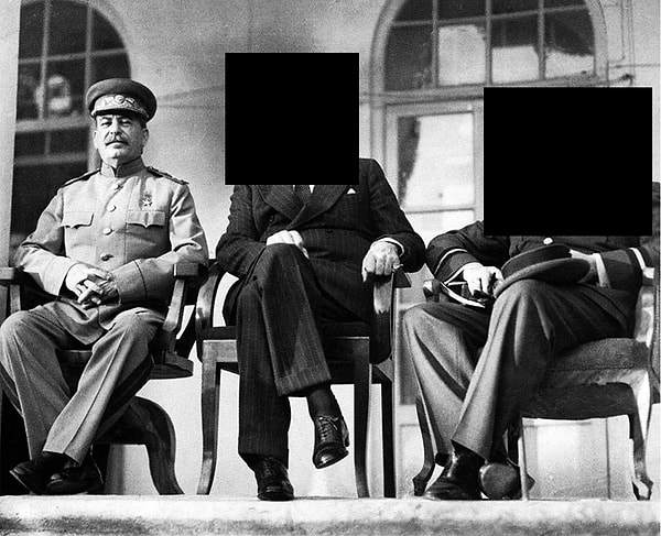 2. Кто еще кроме Сталина входил в Большую тройку во время Второй мировой войны?