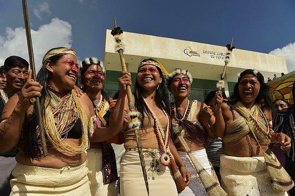 Mahkemenin bu kararını diğer Amazon kabileleri için de örnek teşkil etmesi umuluyor.