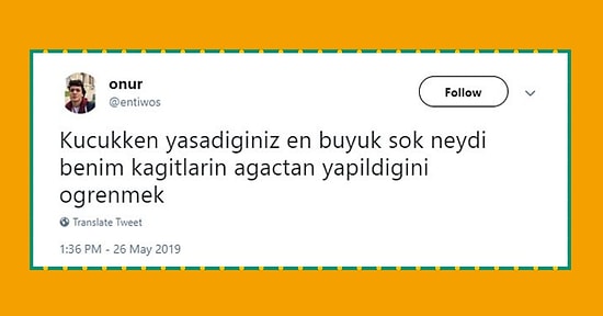 'Küçükken Yaşadığınız En Büyük Şok Neydi?' Sorusuna Gelen Birbirinden Eğlenceli Cevaplar