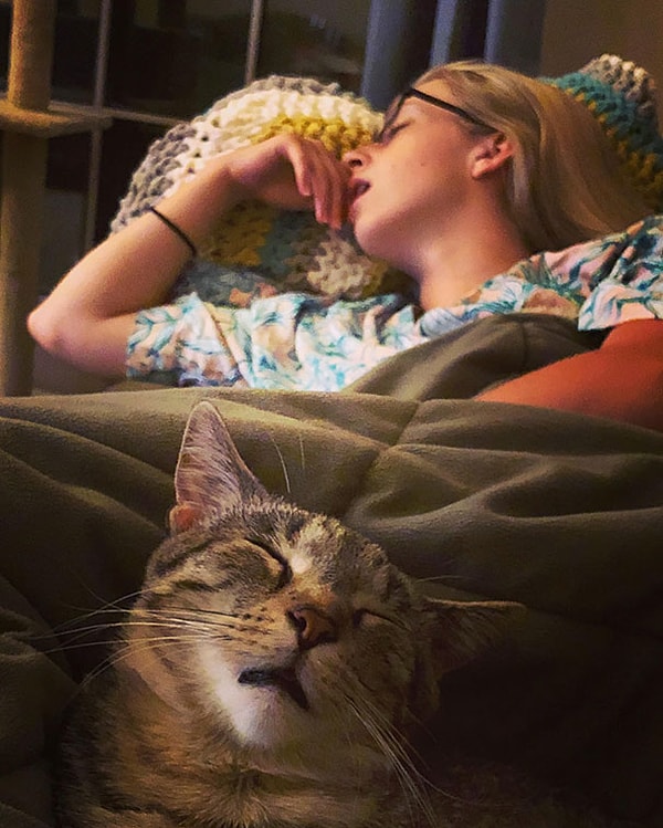 9. Как же сладко спится после вкусняшек =)