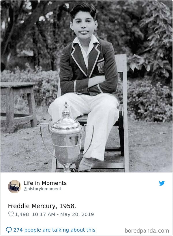 14. Фредди Меркьюри, 1958 год