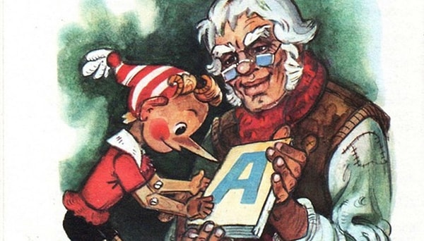 9. Как зарабатывал папа Карло в сказке "Приключения Буратино"?