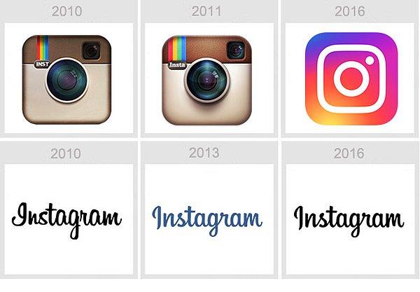 3. Dünyanın en popüler fotoğraf uygulaması Instagram da son logosuyla radikal bir değişime gitti.
