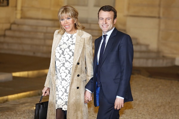 12. Президент Франции Эммануэль Макрон