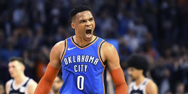 2. Russell Westbrook - 35.6 milyon dolar.