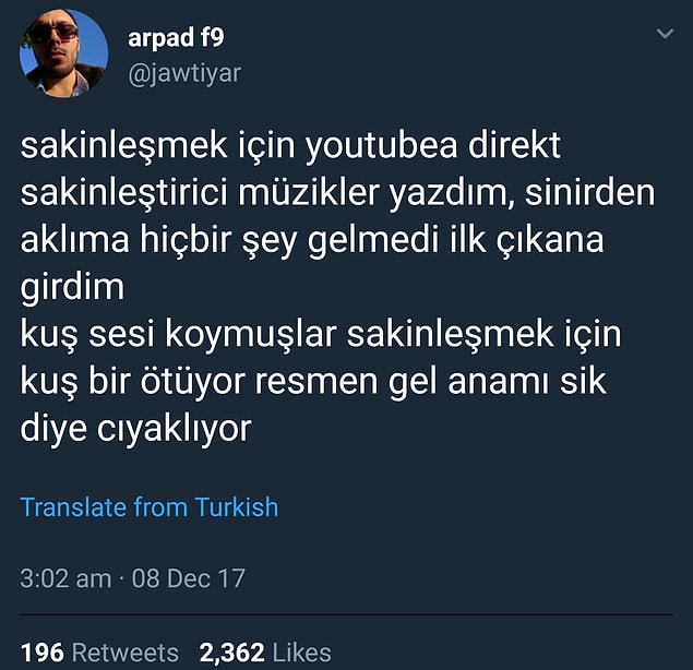 3. Gerginiz.