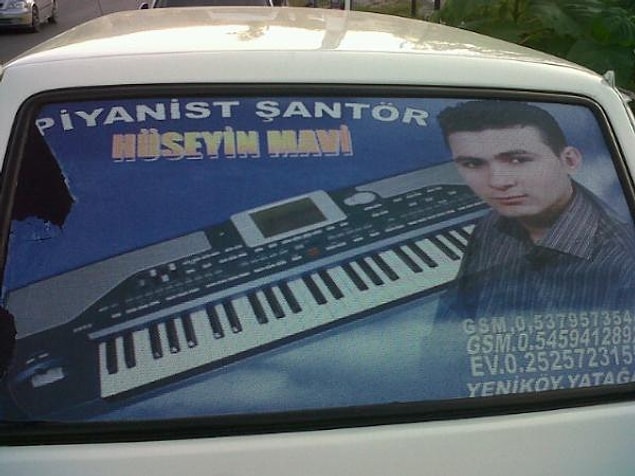 2. Bu cama reklam alınır.