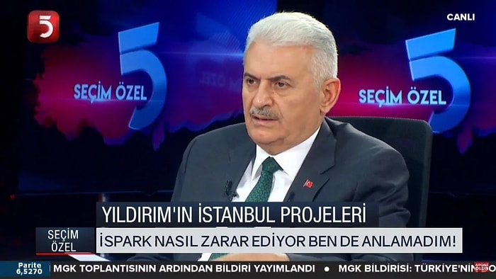 İSPARK'ın Zarar Etmesi Binali Yıldırım'ı da Şaşırtmış: 'Kafama Yatmıyor'