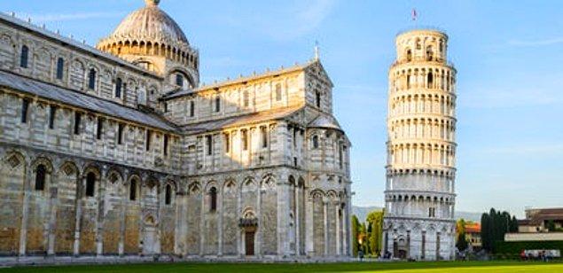 14. Pisa Kulesi'nin yamuk olmasının nedeni üzerinde bulunduğu toprağın yumuşak olmasıdır. Fakat bu toprak aynı zamanda kuleyi 4 büyük depremden de korumuştur.