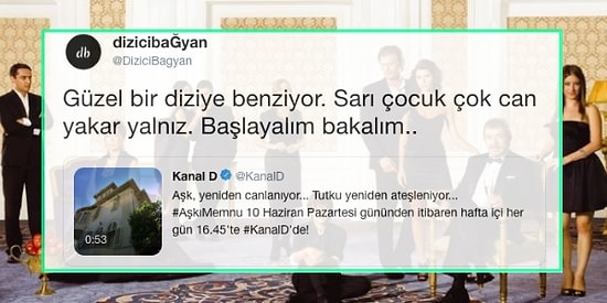 Geliyor Gönlümüzün Efendisi! Aşk-ı Memnu’nun Bir Milyonuncu Tekrarını Sevinçle Karşılayanların Paylaşımları