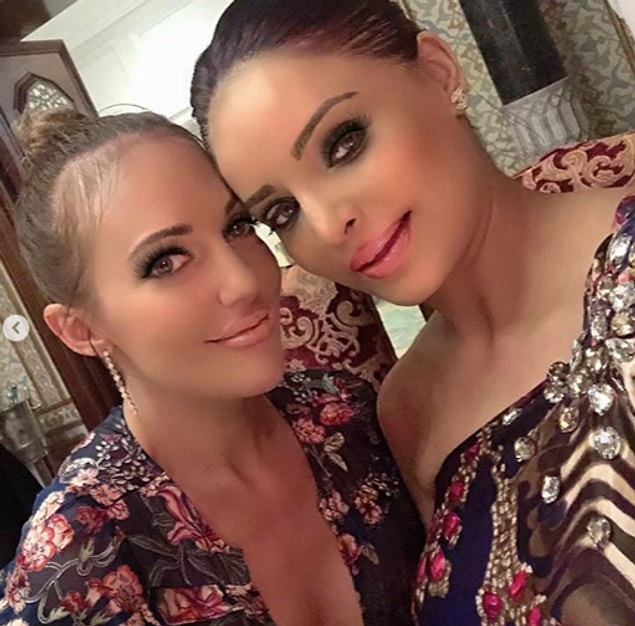 Ruby Dhalla ile olan fotoğraflarına shop ile kirpik ekleyen Uzerli, ayarı fazla kaçırınca ortaya komik bir görüntü çıktı!