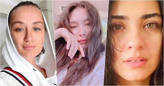 Toplumun Güzellik Dayatmalarına Aldırış Etmeyerek Tüm Doğallıklarıyla Makyajsız Hâllerini Sosyal Medyada Paylaşan Ünlüler