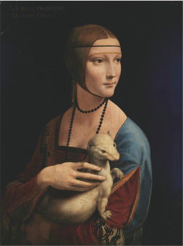 Leonardo da Vinci'nin "Kakımlı Kadın" adlı eseri, 1489-1490 yılları arasına tarihlenir ve ünlü ressamın dört kadın portresinden biridir. Pano üzerine yağlı boya olarak yapılmıştır ve günümüzde Polonya, Krakow'daki Czartoryski Müzesi'nde sergilenmektedir.