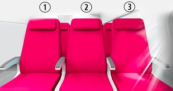 Выберите одно из трёх кресел: