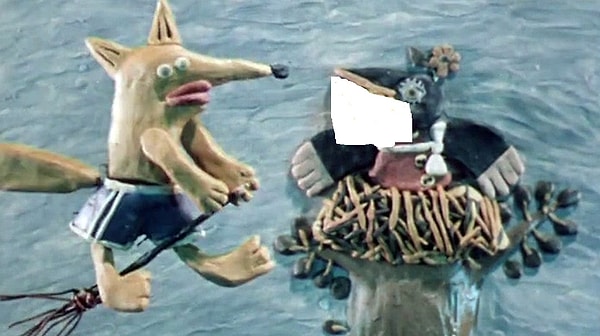 13. Какой продукт был у коровы, а может быть собаки, а может быть вороны в мультике "Пластилиновая ворона"?