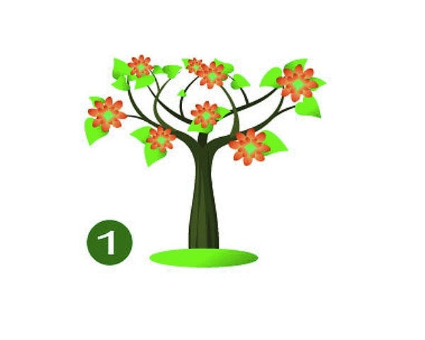 Дерево № 1