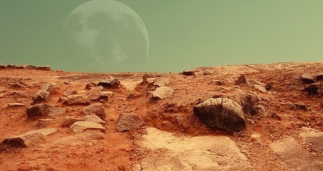İnsan ırkının Mars'ta yaşam hayallerinin gerçek olması için atılan birçok adımdan sadece biri...