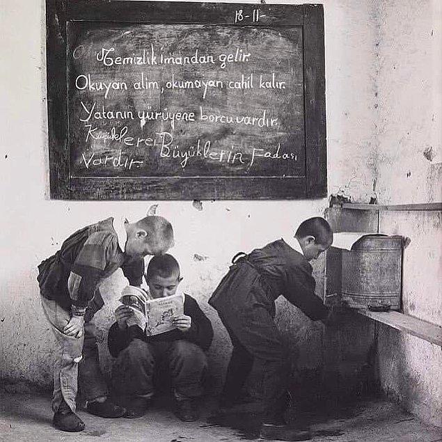 Ankara'da bir ilkokul, 1962.