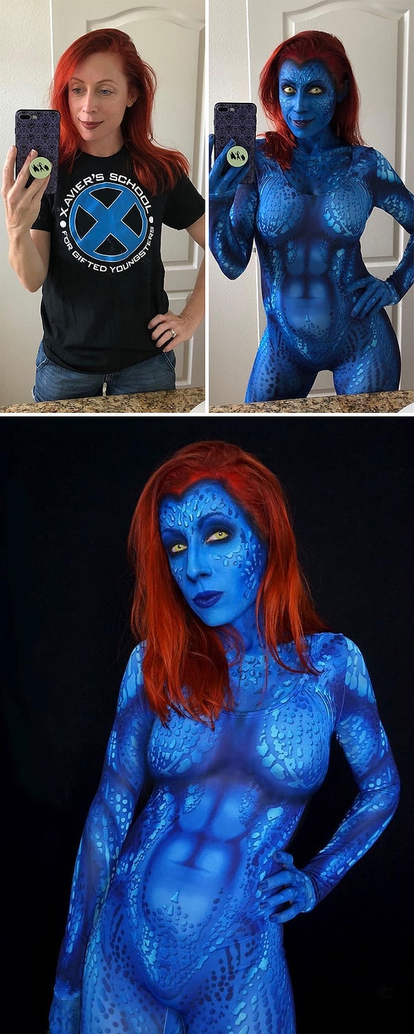 13. Мистик (Люди Икс).