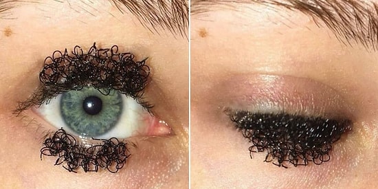 Kıvırcık Kirpikler mi? Tuhaf Makyaj Konusunda Çıtayı Yükseklere Çıkaran Makyaj Sanatçısının Rahatsızlık Verici Çalışmaları