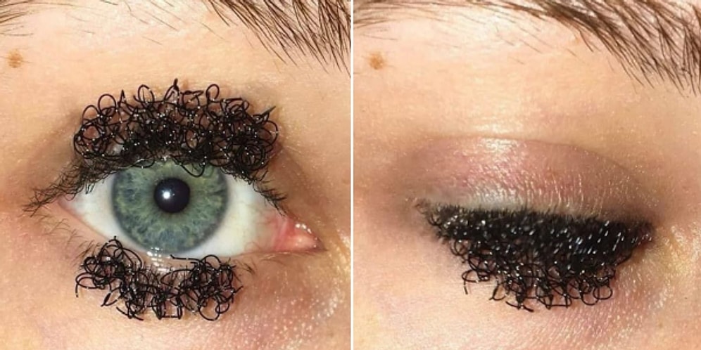 Kıvırcık Kirpikler mi? Tuhaf Makyaj Konusunda Çıtayı Yükseklere Çıkaran Makyaj Sanatçısının Rahatsızlık Verici Çalışmaları