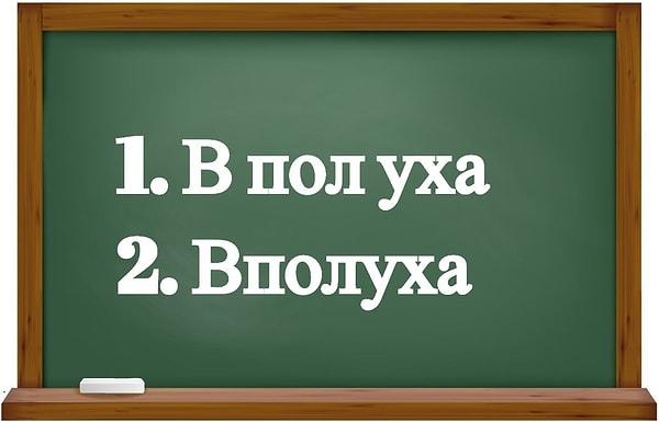 1. Какой вариант правильный?
