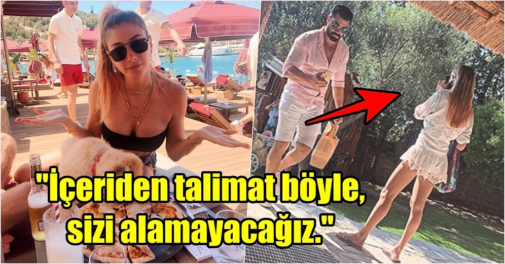 Şeyma Subaşı Çeşme'de Gittiği Mekândan İçeri Alınmayarak Mekânın Kapısından Geri Çevrildi!