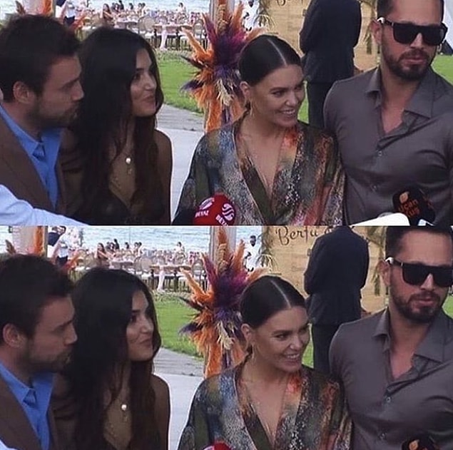Hande Erçel ve Murat Dalkılıç,