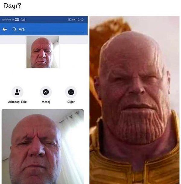 8. Thanos dayı.