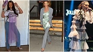 Bir Dönem Nasıl Giyilmiş Derken Yeniden Ünlülerin Üstünde Görmeye Başladığımız Pantolon Üstü Elbise Modası Geri Geliyor