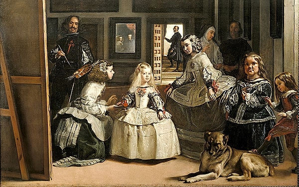 2. Эта картина Диего Веласкеса называется "Менины". Посмотрите на нее внимательно и ответьте, кто на ней у вас больше всего вызывает жалость?