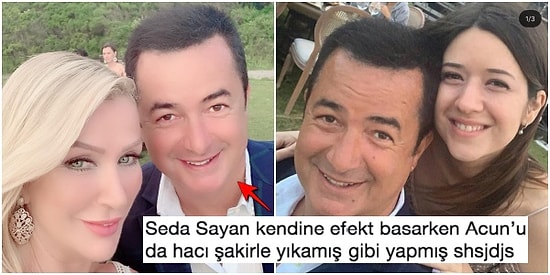 Kolay Gelsin Bacım! Seda Sayan'ın Photoshop Filtresi Yüzünden Bambaşka Bir İnsana Dönen Acun Ilıcalı Herkesin Diline Düştü
