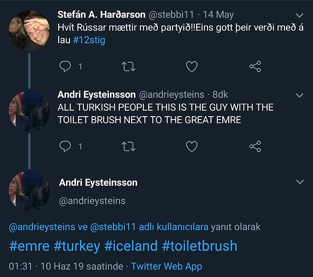 Ardından başka İzlandalılar bulundu ama sonuç alınamadı.