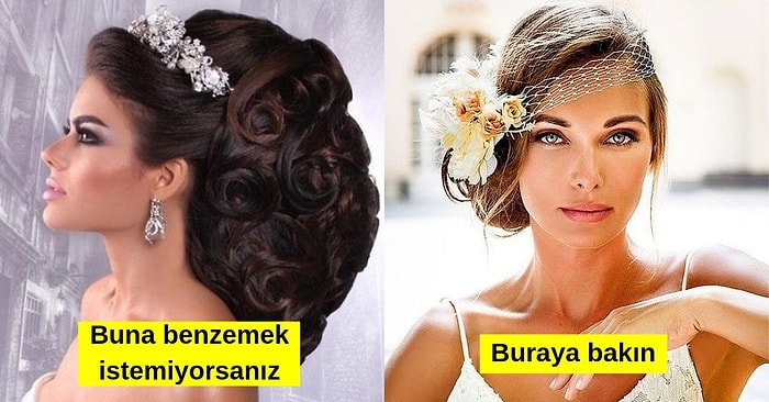 İmdadınıza Yetiştik! Düğününde Yapacağı Saça Karar Veremeyen Kadınlar İçin Her Tarza Uygun 15 Gelin Saçı