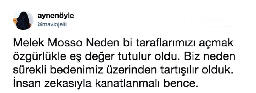 Konserinde Acmak Istiyorsaniz Acin Kizlar Diyerek Orta Parmagini Gosteren Melek Mosso Gundeme Bomba Gibi Dustu Onedio Com