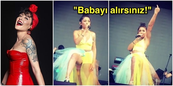 Konserinde "Açmak İstiyorsanız Açın Kızlar" Diyerek Orta Parmağını Gösteren Melek Mosso Gündeme Bomba Gibi Düştü