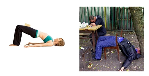 9. Сету Бандха Сарвангасана (поза моста) снимает психическое напряжение, головные боли и омолаживает ноги.