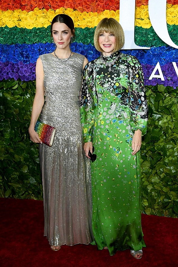 11. Анна Винтур с дочерью Би Шаффер