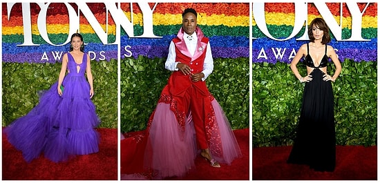 Цветы, принты, яркие юбки: Выбираем самые эффектные образы премии Tony Awards 2019