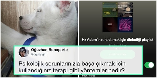 "Psikolojik Sorunlarınızla Başa Çıkmak İçin Kullandığınız Terapi Gibi Yöntemler Neler?" Sorusuna Gelen Travma Soslu 15 Cevap