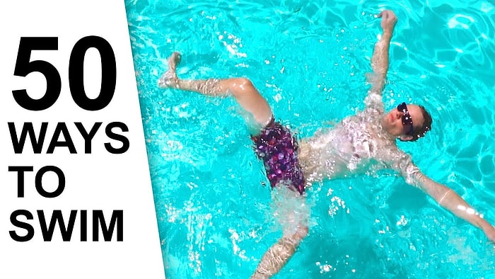 Yaz Geldi Bu Görüntülere Hazır Olun: 50 Farklı Yüzme Stili