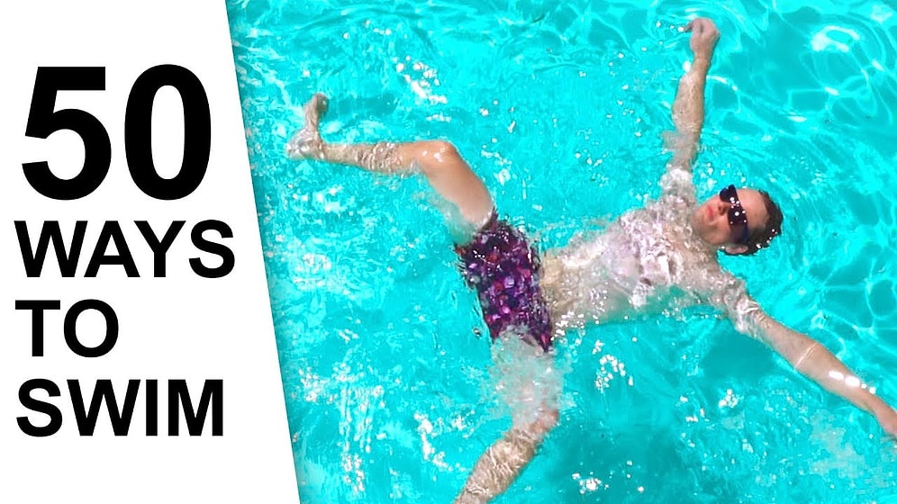 Yaz Geldi Bu Görüntülere Hazır Olun: 50 Farklı Yüzme Stili